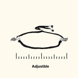 2 in 1 Silver Graceful Anklet & Bracelet