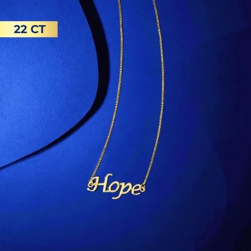 Hopeful Radiance Golden Fancy Chain