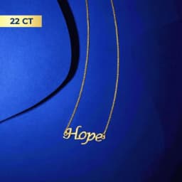 Hopeful Radiance Golden Fancy Chain