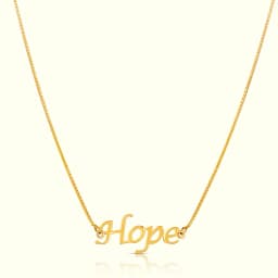 Hopeful Radiance Golden Fancy Chain