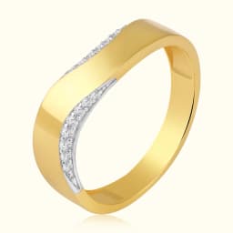 Atlas 9CT Gold Couple Band