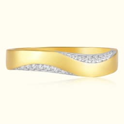 Luna 9CT Gold Couple Band
