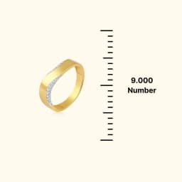 Atlas 9CT Gold Couple Band