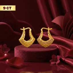 9CT Gold Angular Bali