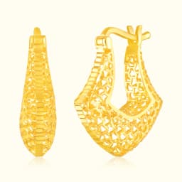 9CT Gold Angular Bali