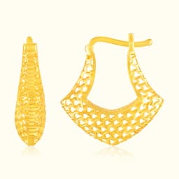 9CT Gold Angular Bali