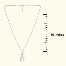 Serene Silver Necklace Set