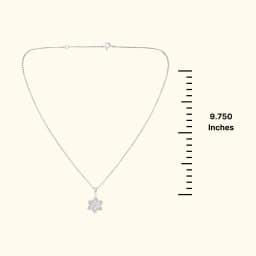Icelia 92.5 Silver Necklace Set