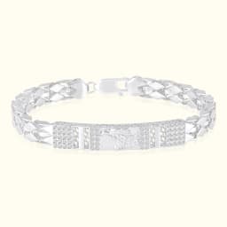 Imperio Silver Men Bracelet