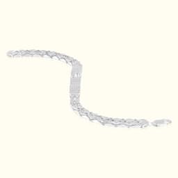 Imperio Silver Men Bracelet