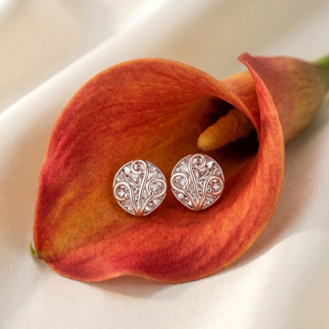Sphere Sparkle Studs