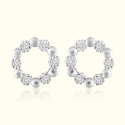 Moonbeam Silver Studs