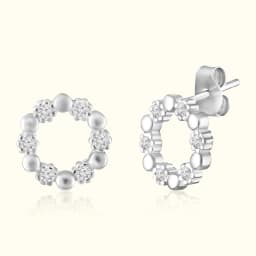 Moonbeam Silver Studs