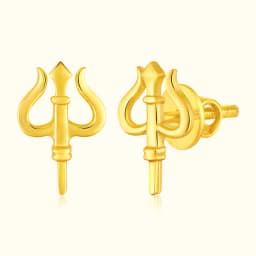 9CT Gold Trishul Tops
