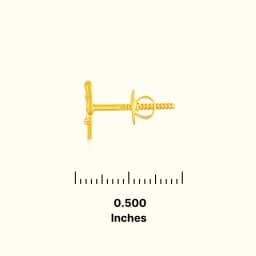 9CT Gold Trishul Tops
