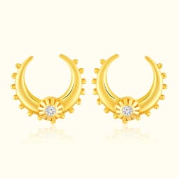 9CT Gold Crescent Moon Tops