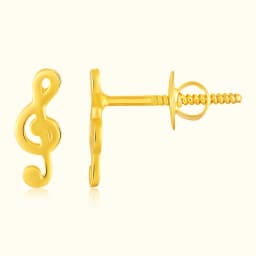 9CT Gold Music Note Tops