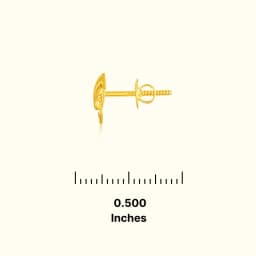 9CT Gold Modern Earrings