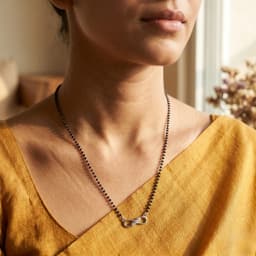 Infinite Bond Silver Mangalsutra