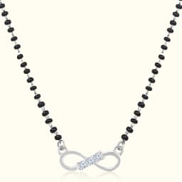 Infinite Bond Silver Mangalsutra