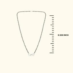 Infinite Bond Silver Mangalsutra