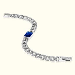 Cobalt Blue Silver Bracelet