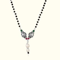 Minimalistic Oxidised Mangalsutra