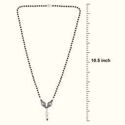 Minimalistic Oxidised Mangalsutra