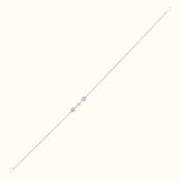 Circle of Hope Silver Anklet