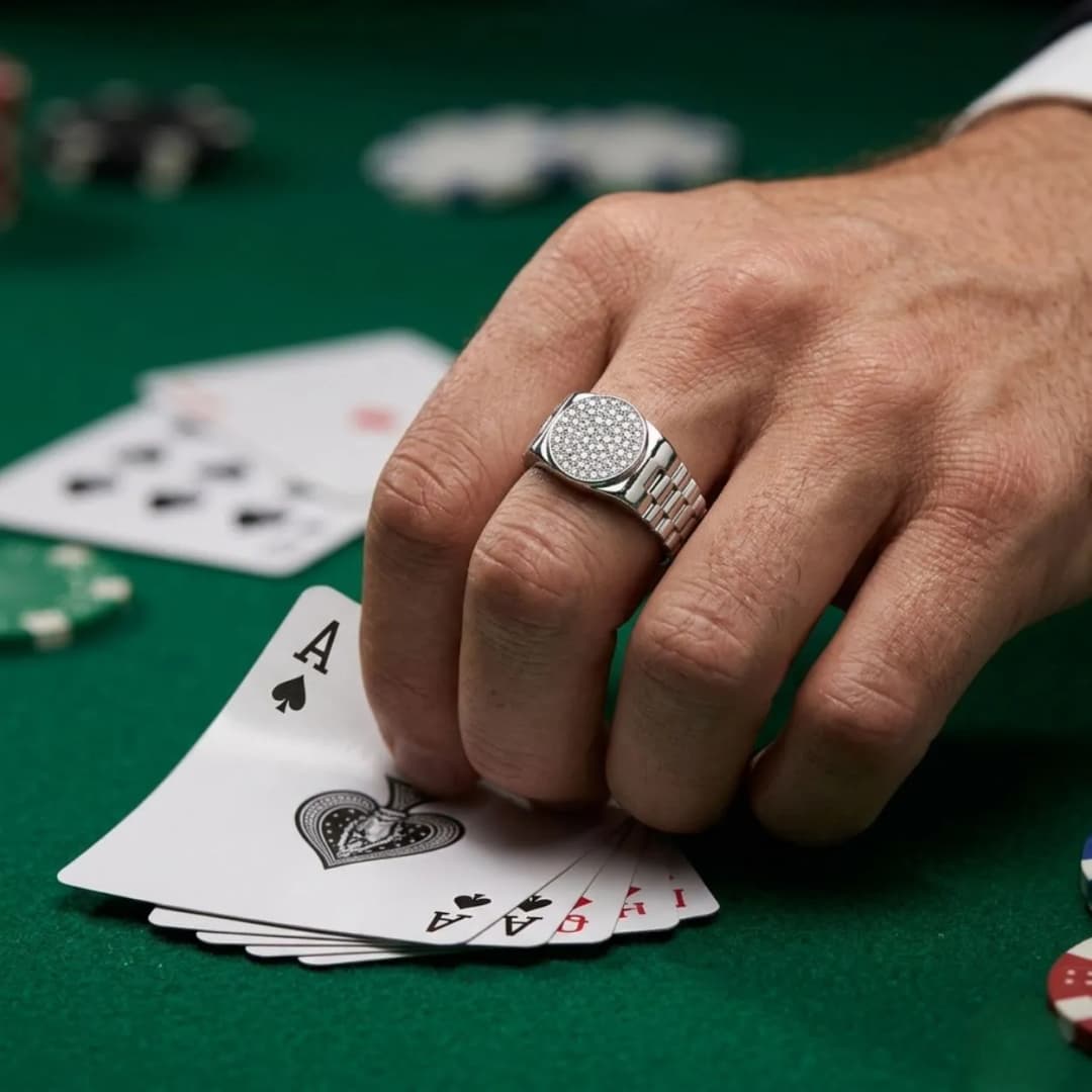 Mosaic Silver Ring