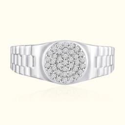 Mosaic Silver Ring