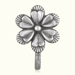 Silver Bloom Oxidised Nath