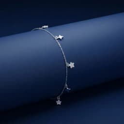 Twinkle Trail Silver Bracelet