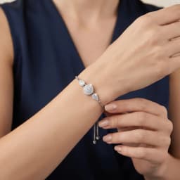 Chic Adjustable Silver Bracelet