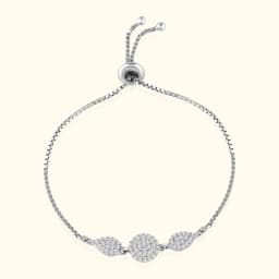 Chic Adjustable Silver Bracelet