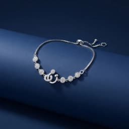 Diamond Dreams Silver Chain Bracelet