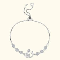 Diamond Dreams Silver Chain Bracelet