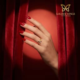 9CT Gold Butterfly Ring