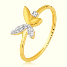 9CT Gold Butterfly Ring