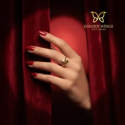 9CT Yellow Gold Fluted Ring
