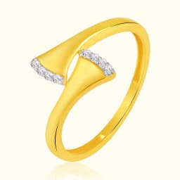 9CT Yellow Gold Fluted Ring