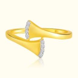9CT Yellow Gold Fluted Ring