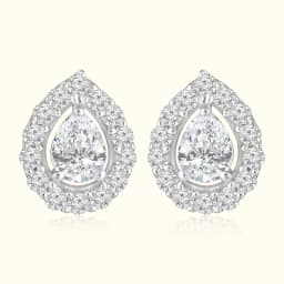9CT Gold Pear Studs