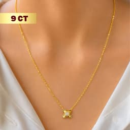 9CT Gold Flower Chain
