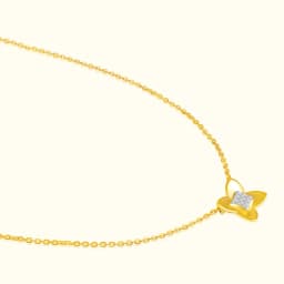 9CT Gold Flower Chain