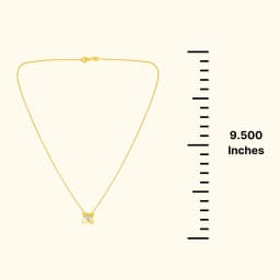 9CT Gold Flower Chain