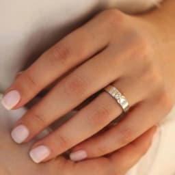 Sterling Silver Aura Ring