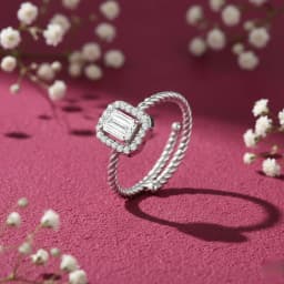 Dawns Light Silver Ring