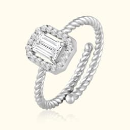 Dawns Light Silver Ring