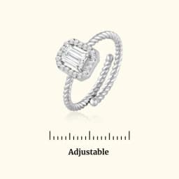 Dawns Light Silver Ring